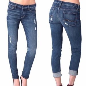 7 For All Mankind Josefina Skinny Boyfriend Jeans